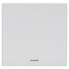 나노 전기 아트2 SIMPLE 2개용 플레이트 맹커버 화이트, 1개