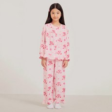 SPAO Kids 兒童CATCH! TEENIEPING荷葉邊睡衣上下裝套裝