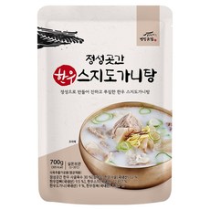 정성곳간 한우스지도가니탕, 700g, 1개