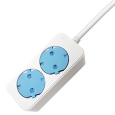 위너스 안전캡 멀티탭 2구, 1개, 혼합색상, 3m