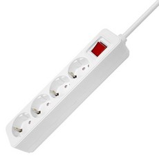 winners 4孔延長線, 3m, 1個, 混合色