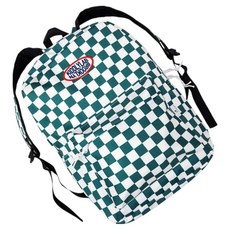 키들리 K LAB 체커 패치 백팩