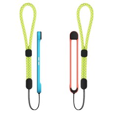 SPACE SHIELD 任天堂 Switch 2 相容 標準型 繩帶 可調節 Joy-Con 2 腕帶 2入, 1個, 亮霓虹, 單一商品