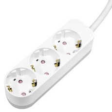 winners 3孔延長線, 1個, 1.5m, 混色