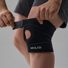 米里歐 運動護膝, 黑色, 2個