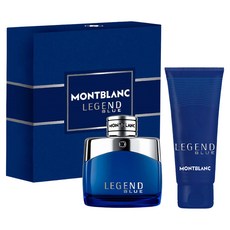 몽블랑 레전드 블루 EDP 50ml + 샤워젤 100ml 세트, 1세트