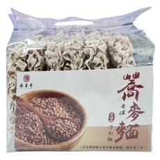 市泉 臻菓香 蕎麥刀削麵 6個裝 480g, 6入