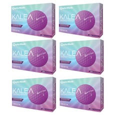 테일러메이드 칼레아 골프공, 퍼플, 12개입, 6개