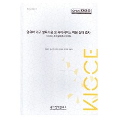 嬰幼兒家庭養育費用及育兒服務使用現況調查： KICCE 消費現況調查 2024, 育兒政策研究所, 崔孝美, 金娜英, 趙美羅, 金泰宇, 張敬姬, 金炳哲