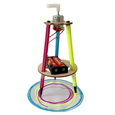 넥트론 과학 실험 드로잉 로봇 DIY 키트 80 x 80 x 115 mm, 1개