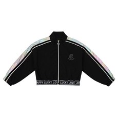 Tiffany Sister 黑色化纖短版夾克