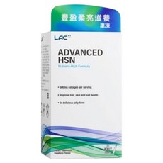 LAC 利維喜 膠原蛋白滋養果凍 覆盆莓口味 15g, 1個, 30份