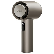 Lumena JET ULTRA 戶外頂級涼感手持風扇, 鈦金色, AH-F35