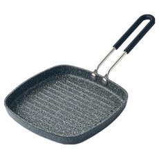 모던하우스 미니 스텐핸들 넌스틱코팅 그릴팬, 1개, 15cm