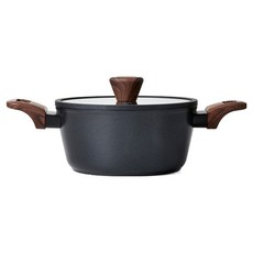 Modern House 電磁爐 Neo Bistro 陶瓷塗層全電磁爐雙耳鍋, 20cm, 1個, 單一顏色