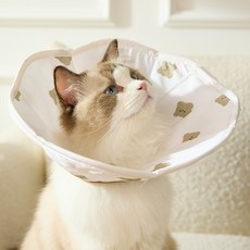 凱利賓 貓用頸圈, 1個, 小熊白色