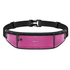 WSLLK 휘즈헉 超薄運動跑步腰帶, 1個, 粉紅色
