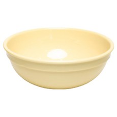 리빙메이트 단체급식 표준형 PC 식판국그릇 14 x 5.3 cm, 바닐라 크림, 1개