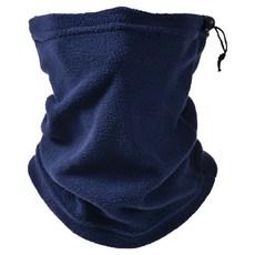 Laladu 防寒刷毛頸圍 冬季頸套, 1個, 海軍藍