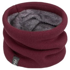 Laladew 厚實刷毛圍脖 冬季脖套, 1個, 紅色