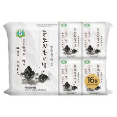 Sung Gyung Food 成京 獨島之日紀念傳統餐桌海苔 16入, 64g, 1個