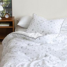 Snoozz Daily Garden 花朵圖案四季鋪棉被 + 枕頭套組