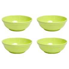 LIVING MATE 美耐皿 團體膳食 標準型 湯碗 14.2 x 5.3 cm, 粉彩淺綠, 4個, 單品