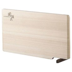 KAI 貝印 関孫六 日本製職人檜木砧板 附立架, 1個, 木紋色