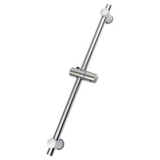 不鏽鋼 SUS304 蓮蓬頭支架 掛架 淋浴桿 圓形滑桿, 鍍鉻