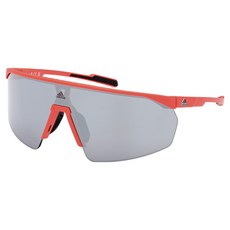 adidas 愛迪達 運動太陽眼鏡 SP0075-67C, 1個, 霧面黑(鏡框), 煙燻色(鏡片)