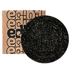 eding Milky Way 琺瑯餐盤, 大地綠, 1個