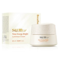 숨37도 타임에너지 브라이트 루미너스 잡티 미백 크림, 25ml, 1개