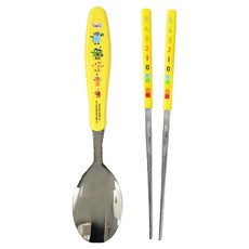 LE BARN Numberblocks 基礎餐具組, 1套, 湯匙 + 筷子, 混合色