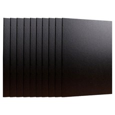 VICDREAM 大元木板 使用與保管方便的 Foamex 黑色板組合 A4, 10個, 5mm
