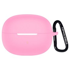 SPACE SHIELD 基本矽膠鑰匙圈保護殼, 寶寶粉, 1個, Shokz OpenDots One E310