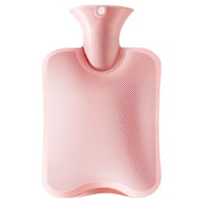 Happy & Good 柔軟保暖熱水袋 粉紅色 2L, 1個