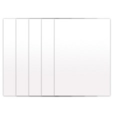 大元木板 A4 裁切 珍珠板 POP板 白色 210 x 300 mm, 5個, 10mm