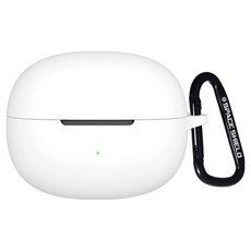 SPACE SHIELD 基本矽膠鑰匙圈保護殼, 白色, 1個, Shokz OpenDots One E310