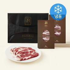 꿈꾸는고기 드라이에이징 한돈 삼겹살 300g x 2개 + 목심 300g x 2개 세트 (냉동), 1세트, 1.2kg