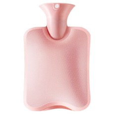 Happy & Good 柔軟保暖熱水袋 粉紅色 1L, 1個