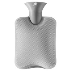 Happy & Good 柔軟保暖熱水袋 灰色 2L, 1個