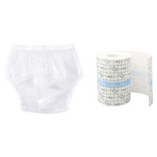 Happy is Mine 保護良好的術後防水內褲 透明 + 防水貼片組, 1套