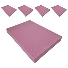 VICDREAM Daewon木板使用與保管方便的木頭鎖 淺粉色 A4, 30mm, 5個