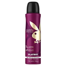 PLAYBOY 國王皇后兔女郎經典體香噴霧, 1個, 150ml