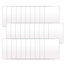 VICDREAM 大元木板 A4 裁切 白色 珍珠板 板材 寬 300mm x 長 210mm, 1mm, 30個