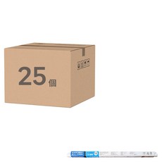 EVERLIGHT 億光 LED覆膜管10瓦 2尺-865彩包, 白光 白色, 25個