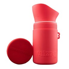 Whizzer 隨行小便壺 250ml, 蘋果紅