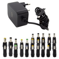 솔탑 DC 12V2A CCTV 1.5m 다용도 멀티 어댑터 + 25종 젠더 세트, 1세트, SOLTOP-1829