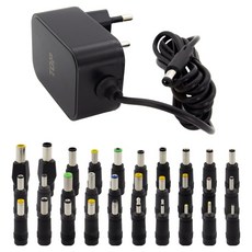 솔탑 DC 12V2A CCTV 1.5m 다용도 멀티 어댑터 + 30종 젠더 세트, 1세트, SOLTOP-1830