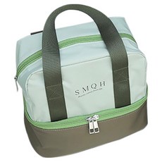 SMQH main 雙層便當手提袋, 牛油果, 1個